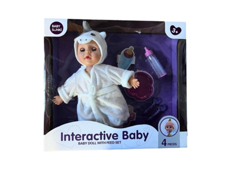 Baby Sunki Muñeca Interactiva Con Albornoz 22 368 Juguetoonp25