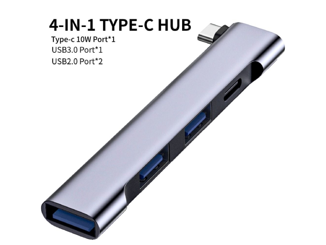Estação de encaixe universal USB 3.0 Slowmoose 4 em 1 USB C