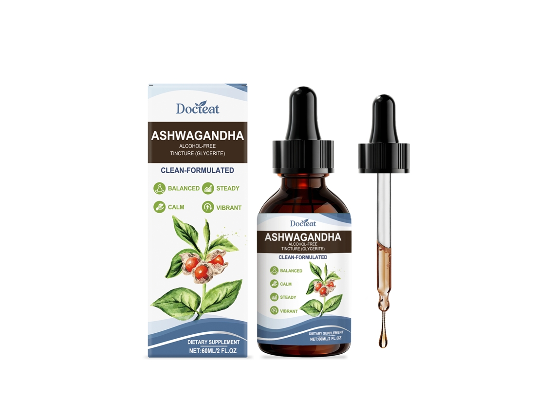Gotas Ashwagandha Calmantes para Nervos