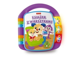FISHER-PRICE Ll Rhyme Book Frc70 Mattel (versão polaca)