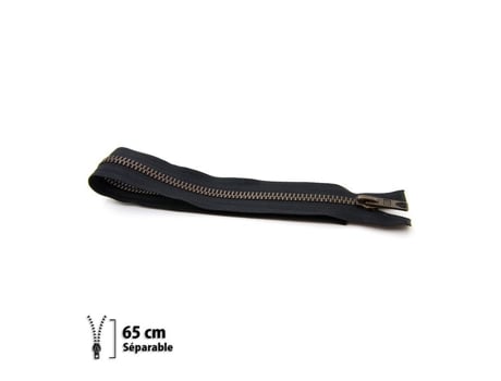 Zíper Z39 Latão 9 Mm Separável 65 Cm Eclair Prym