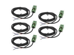 Sensor indutivo de proximidade IP65, alta frequência, NPN, normalmente aberto, 10-30VDC, 5 peças S/MARCA
