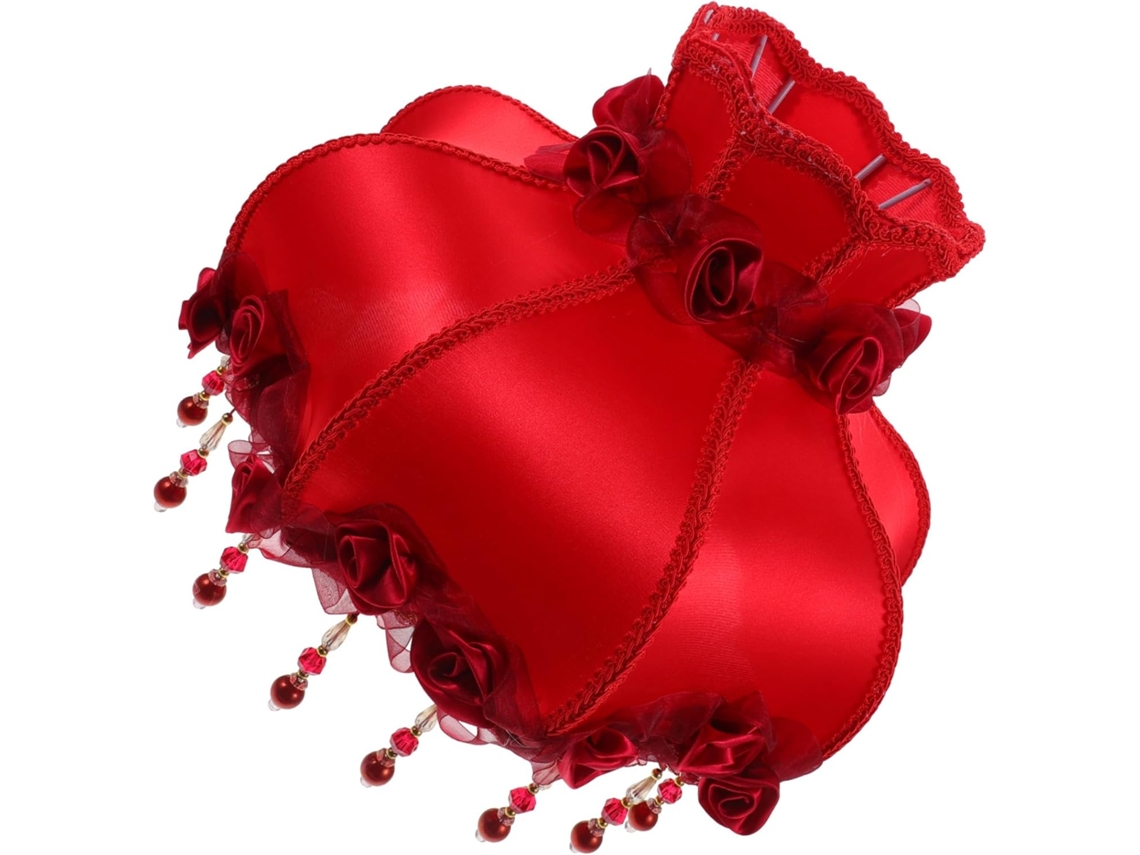 Estilo Vintage em Tecido Vermelho SFUSHOS