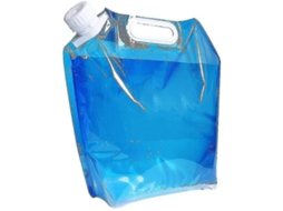 Bolsa de Água Dobrável 5 Litros, Reservatório Água, Balde, Sacola Compras para Caminhadas, Viagens Carro, Camping e Churrasco Ao Ar L GOKOCO