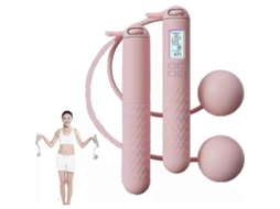 Lurelia Corda De Saltar Ajustável Sem Fio, Com Contador, Antiderrapante, Ergonómico, Para Treino