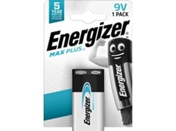 Pilha ENERGIZER Max Plus 9V (1 unidade)