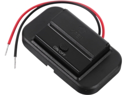 Carregador USB veicular de 24 V com duas portas e plugue de carregamento rápido iluminado