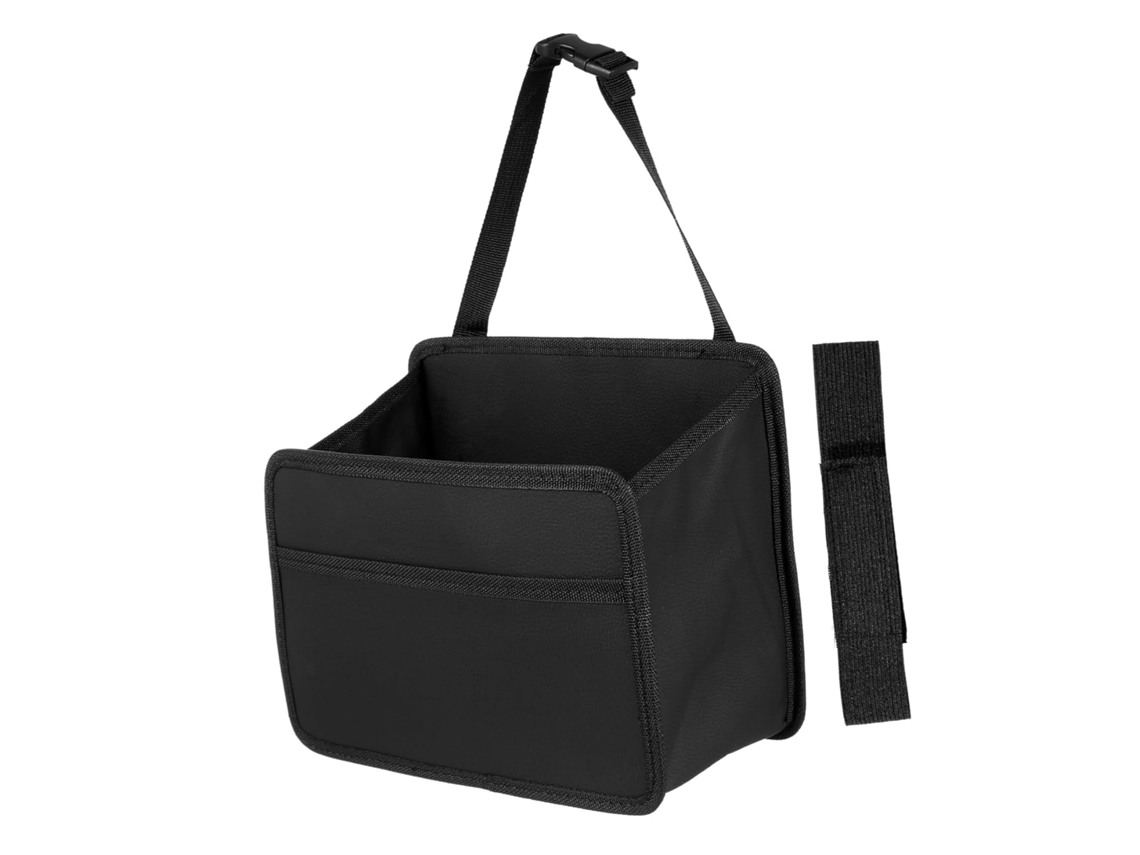 Organizador duplo para malas com rodinhas, elegante e prático, em tecido Oxford.