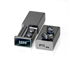 Auscultadores Bluetooth TRUMSEN A22 In Ear Preto