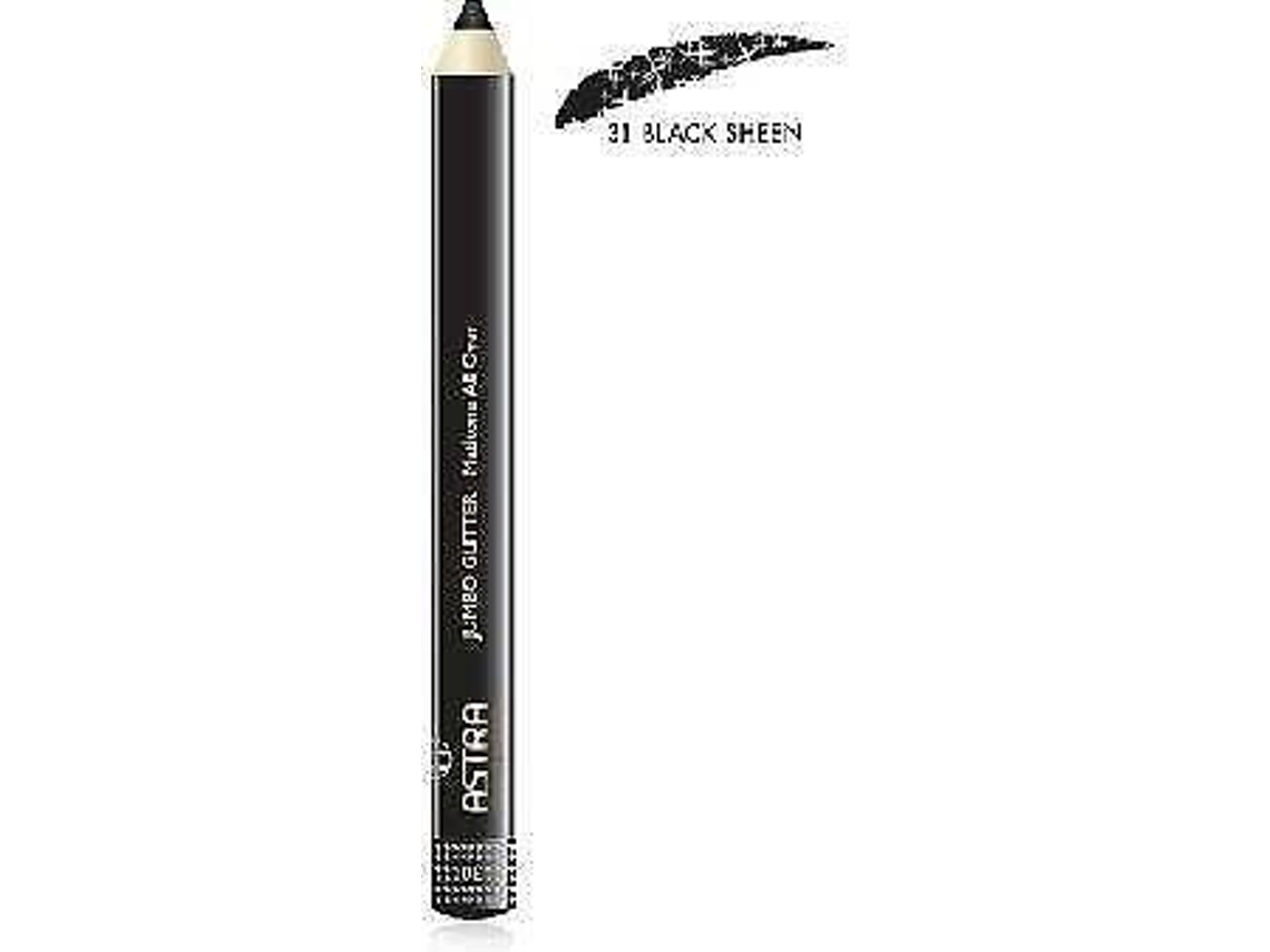 Sombra de Olhos ASTRA Jumbo Glitter 31 3 g Preto Sheen