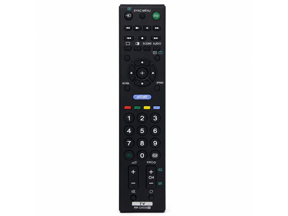 Comando À Distância Para Tv Compatível Com Sony Rm-ga020_dae