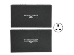 Adaptador Extensor de Interface Multimídia Hd 4k CHABERLU com Plugue do Reino Unido