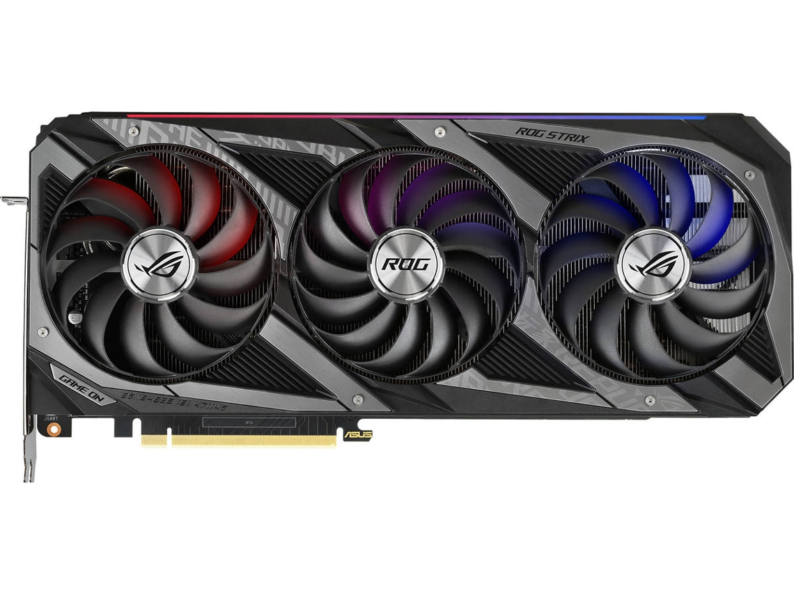 Placa Gráfica ASUS Rog Strix GeForce RTX 3070 Ti (NVIDIA - 8 GB DDR6X)