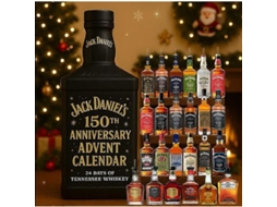 Calendário de advento de Natal 2025 decoração de acrílico estilo completo Jack Daniel aniversário | S/MARCA