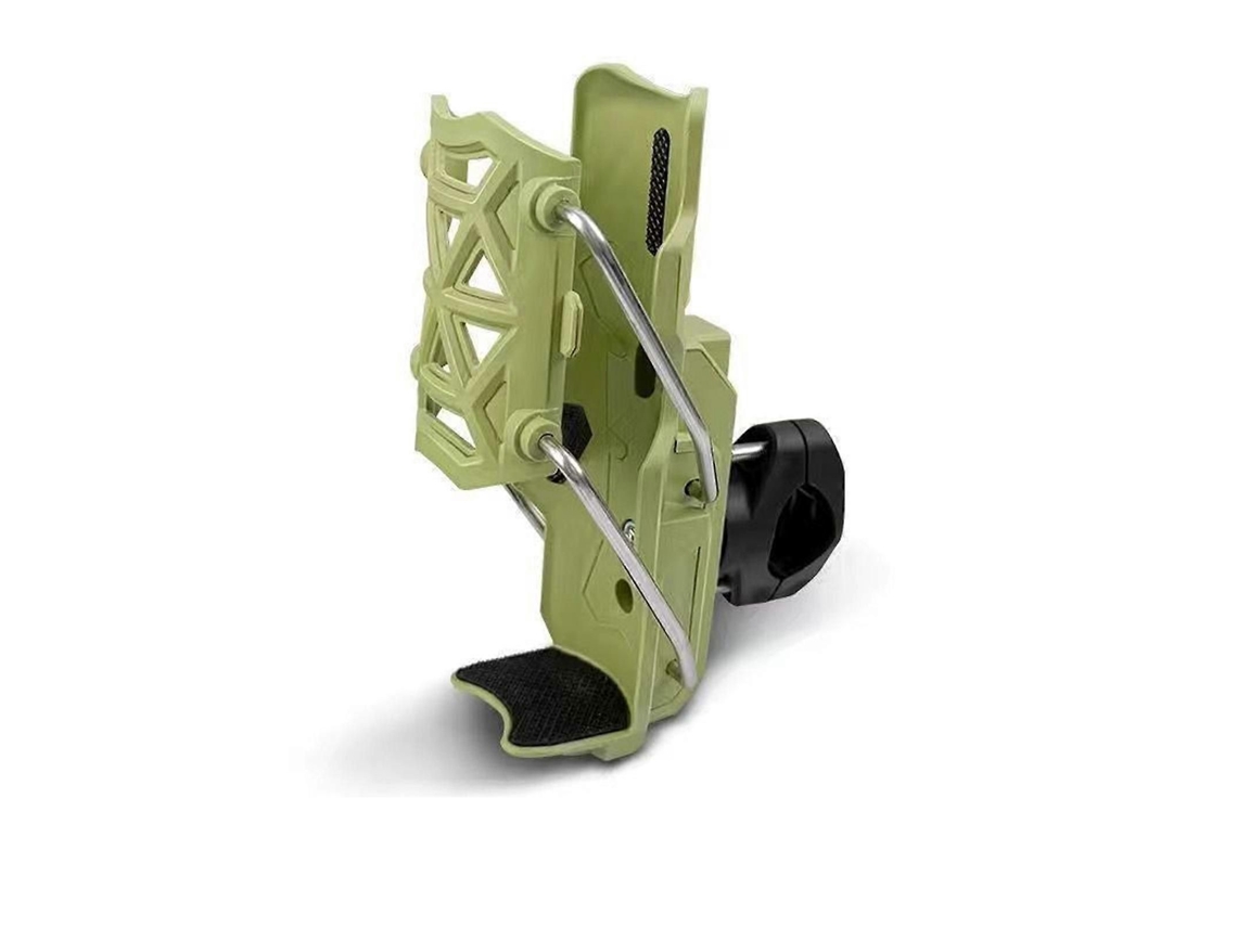 Suporte Universal Para Garrafa De Água De Motocicleta, Adaptável, Resistente E Versátil, Na Cor Branca.