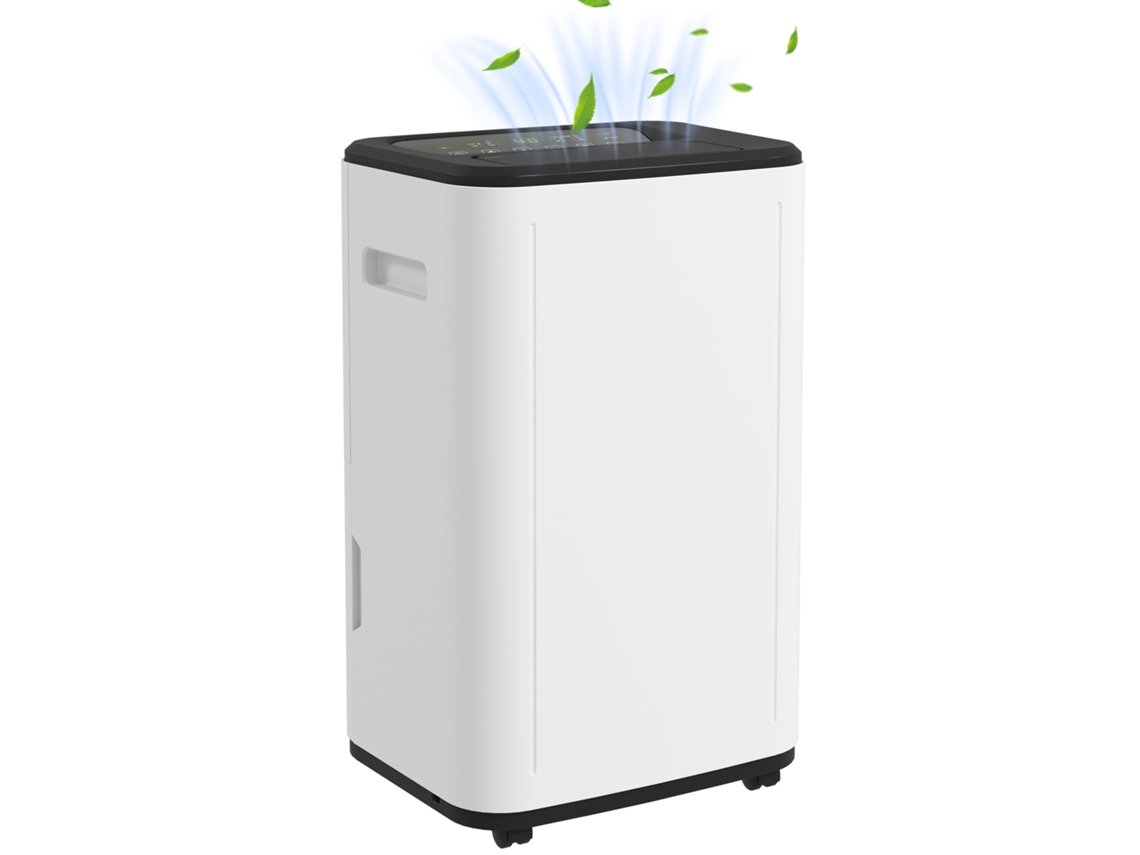 Desumidificador Abs Cor White 33,5x26x53 Cm Homcom
