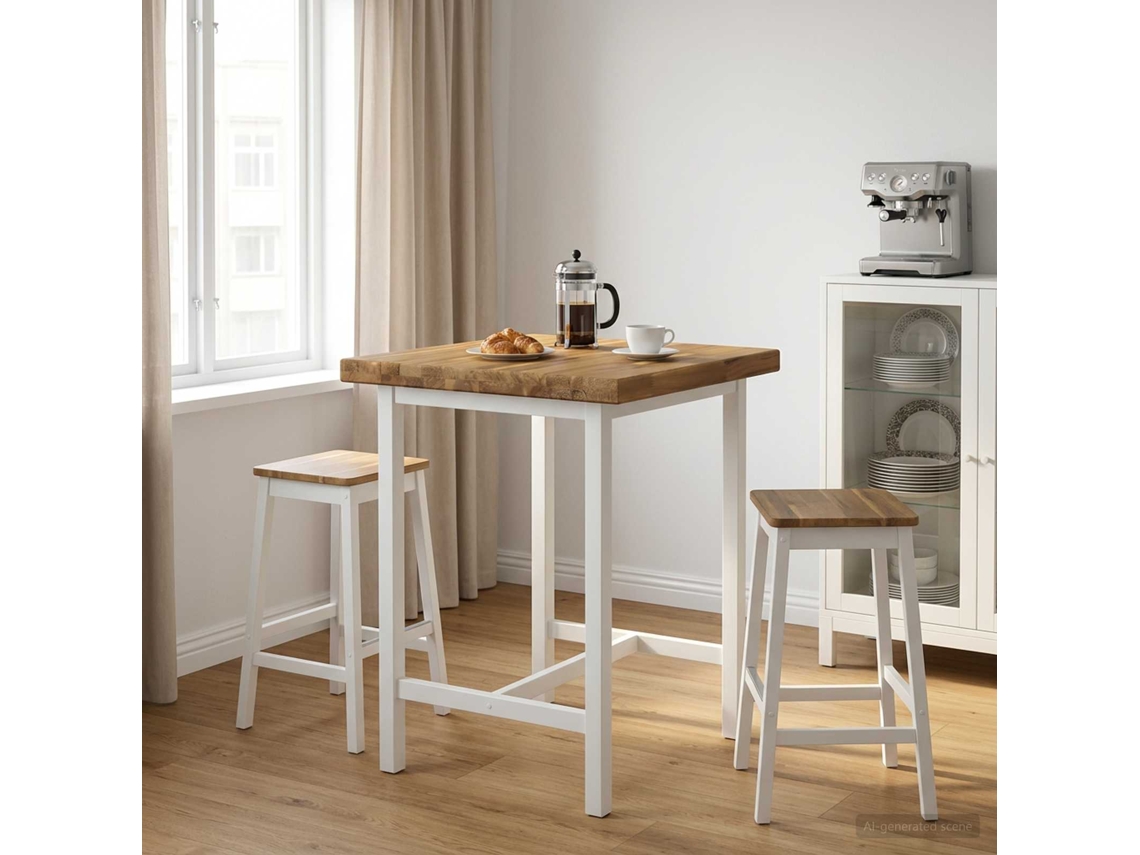 Vidaxl Tampo De Mesa Retangular 50 X 50 X 3 Cm Quadrado