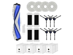 Acessórios Para Aspirador De Pó Robô T30s, Escova Lateral Principal, Filtro Hepa, Pano Para Esfregão, Saco Para Pó Brilvibera