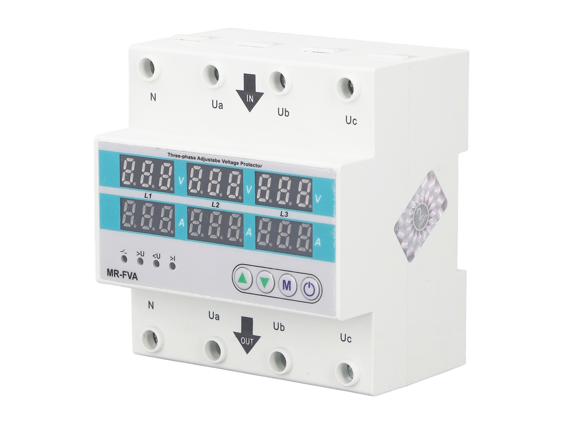 Protector de Voltaje Ajustável de 3 Fases 220v para Residencial
