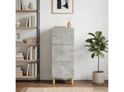 Vidaxl Gabinete De Gavetas Cinzento Cimento 33 X 34,5 X 90 Cm