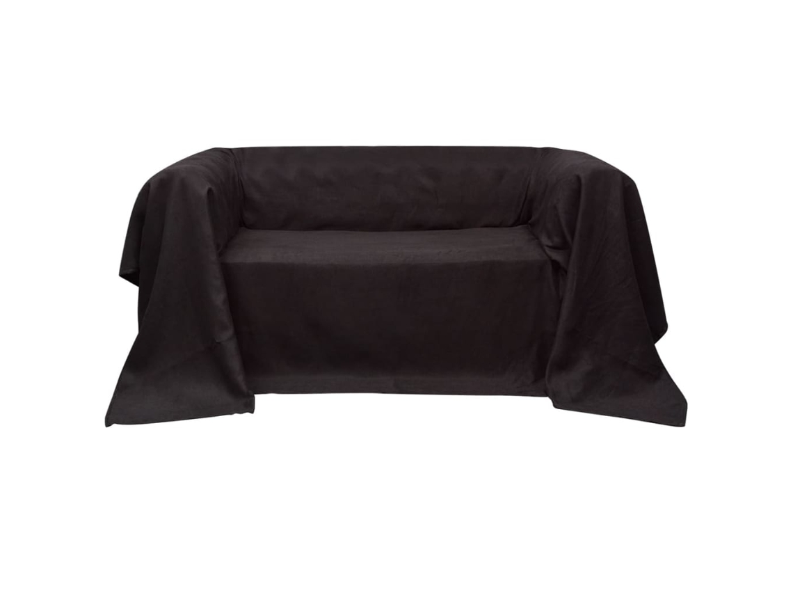 Capa sofa VIDAXL Brown Fabric (270 x 350)