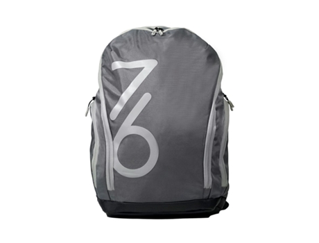 Mochila de Ténis 7/6 Cinza Unissexo