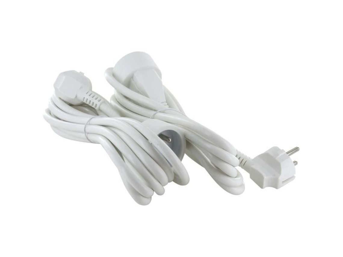 Conjunto De 2 Extensores Chacon Ho5vvf 3 X 1,5 Mm² 3 M Branco