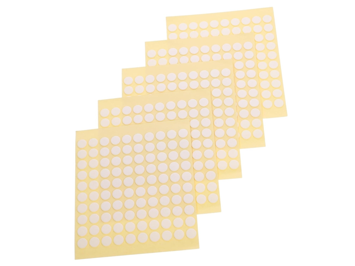 500 Unidades De Adesivos Acrílicos Transparentes Para Balões E Papel.