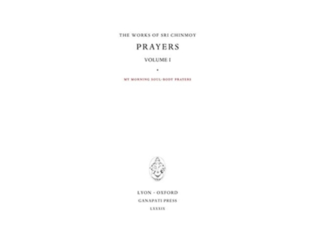 Livro Prayers I 27 Works of Sri Chinmoy de Sri Chinmoy (Inglês)