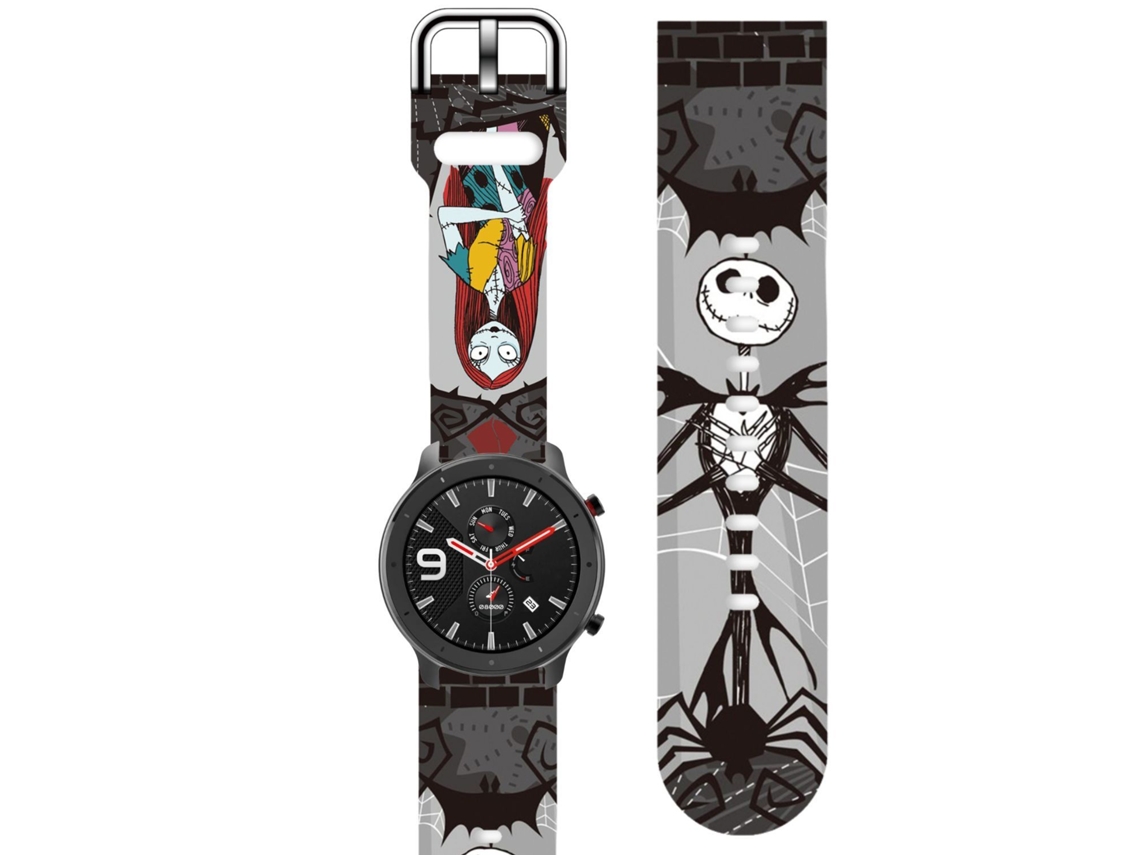Bracelete Silicone Líquido para TicWatch C2+ Preto