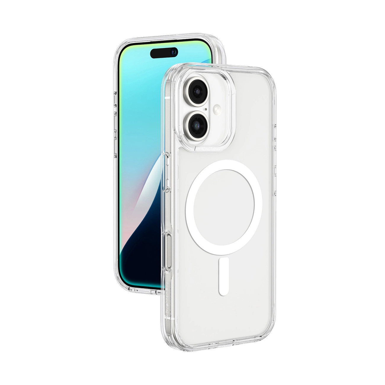 Capa De Silicone Minimal Mag Incrível Para Apple Iphone 16