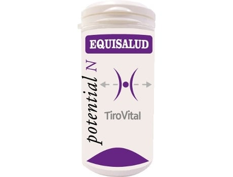 Suplemento Alimentar EQUISALUD Tirovitalulas (60 Cápsulas)