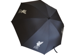 Guarda Chuva Preto Grande De Golfe, Produto Oficial Do Liverpool Fc. Team Merchandise