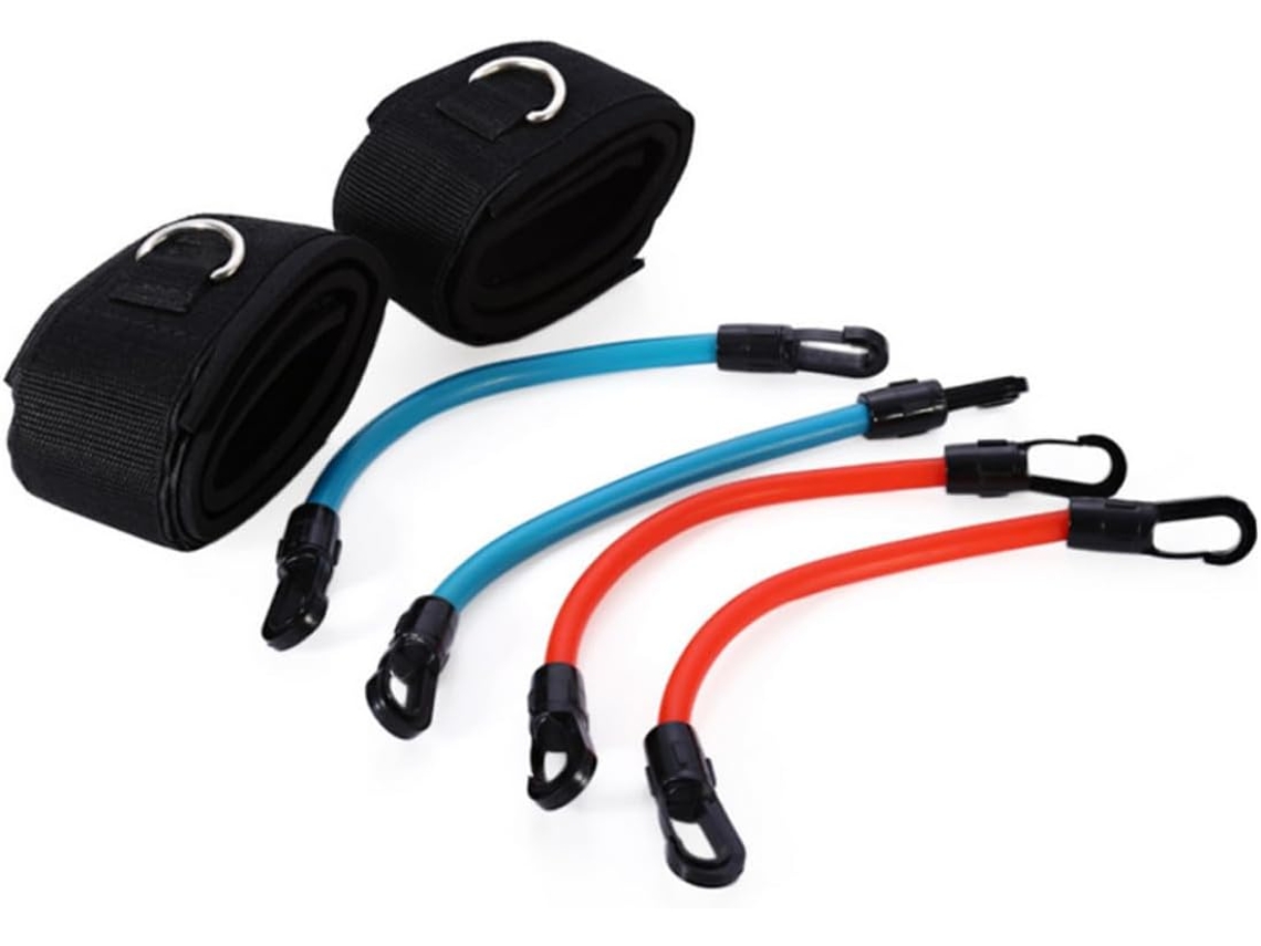 Conjunto De Faixas Elásticas Para Exercícios Leves, Ideal Treinamento Físico E Academia Em Casa Com Alta