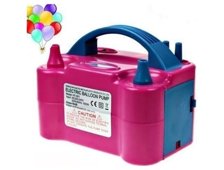 Bomba De Inflador De Balão Elétrico 600w, Dois Bicos De Ar, Ventilador Portátil Sanlin Beans