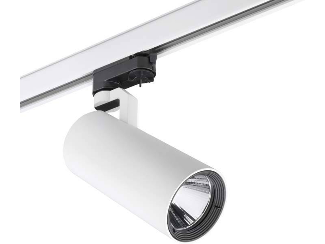 Ledsc4 Mini - Foco 80x236x252mm, Alumínio, Cor Branco, Led 19.1w, 3000k, 1530lm