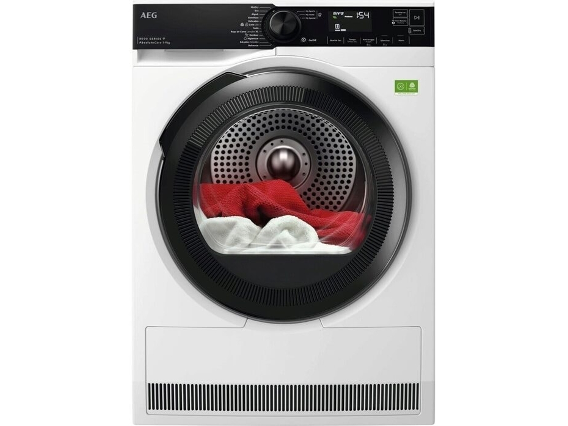 Máquina de Secar Roupa AEG TR839T4PBCP (9 Kg - Branco)