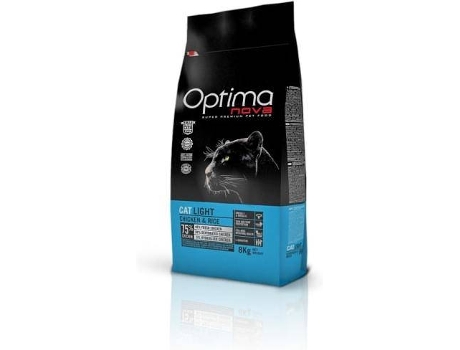 Ração para Gatos  (8 Kg - Seca - Light)
