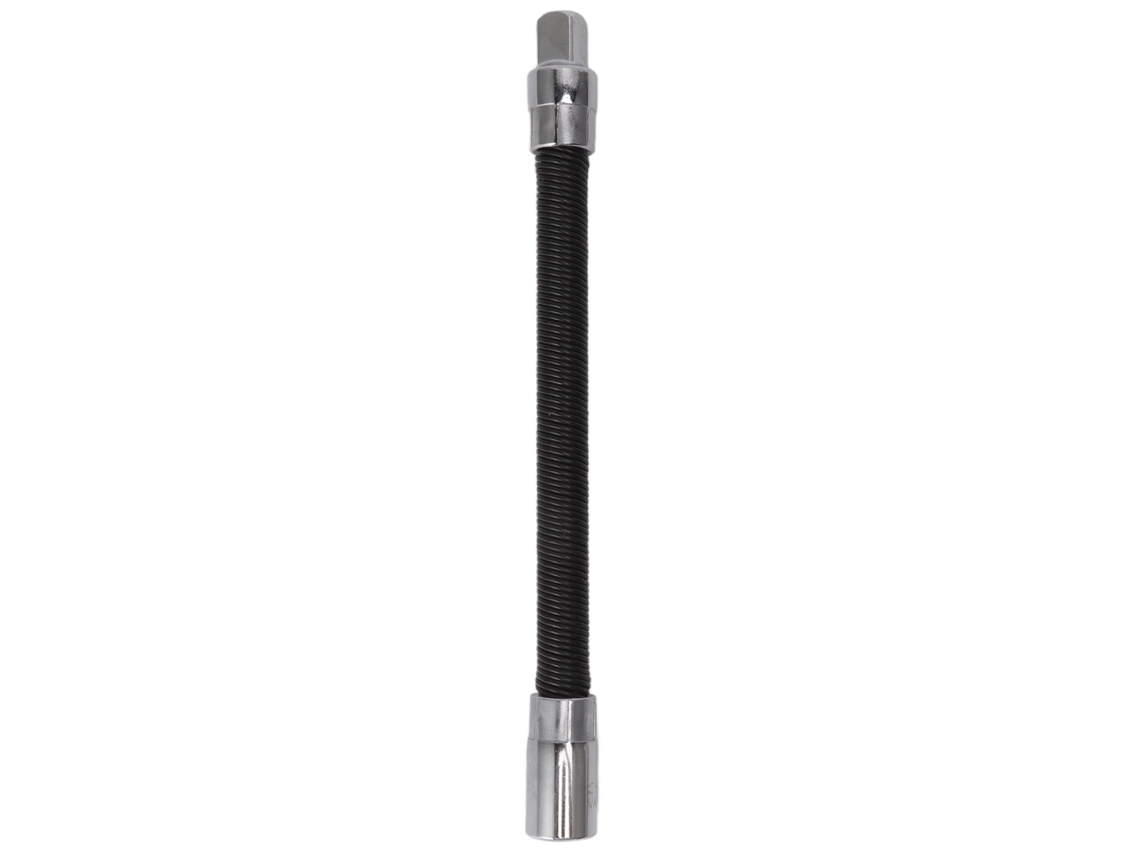 Primerox haste Flexível de Extensão Universal para Chave 1/2 com Anti queda Aço Preto para Oficina Fábrica