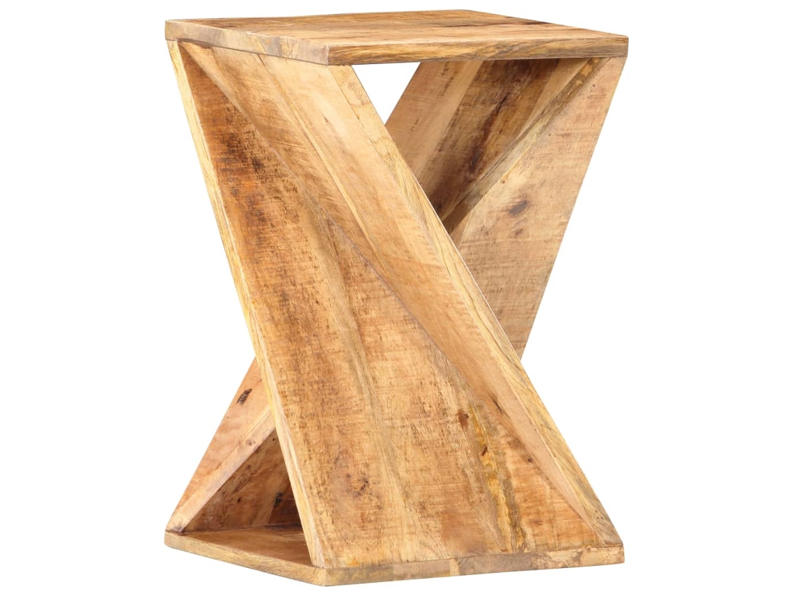 Side Table, Side Tables Vidaxl Marrom Madeira (n/a)