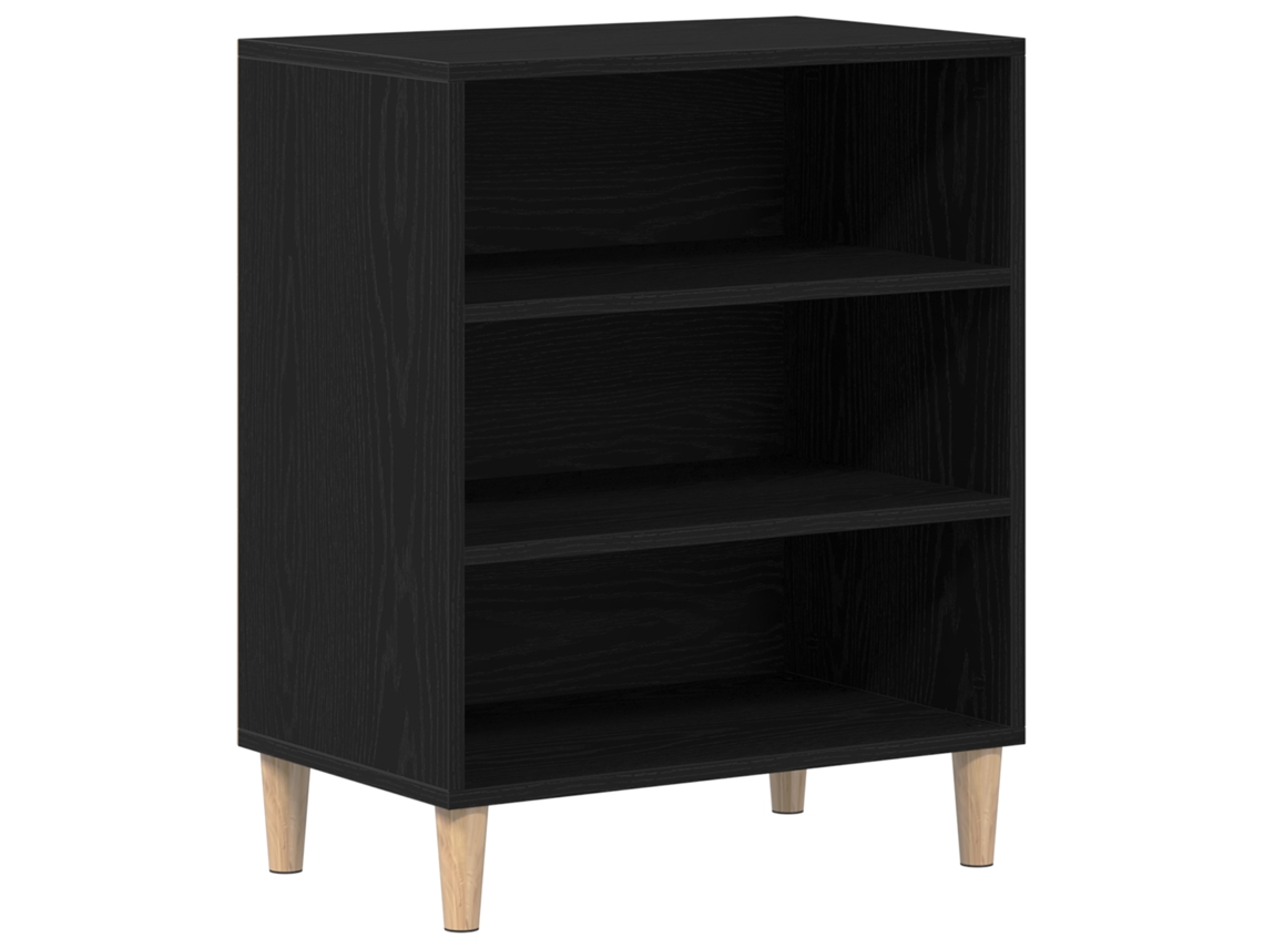 Conjunto 1 Buffet Vidaxl Preto Derivados De Madeira (57 X 35 X 70 Cm)