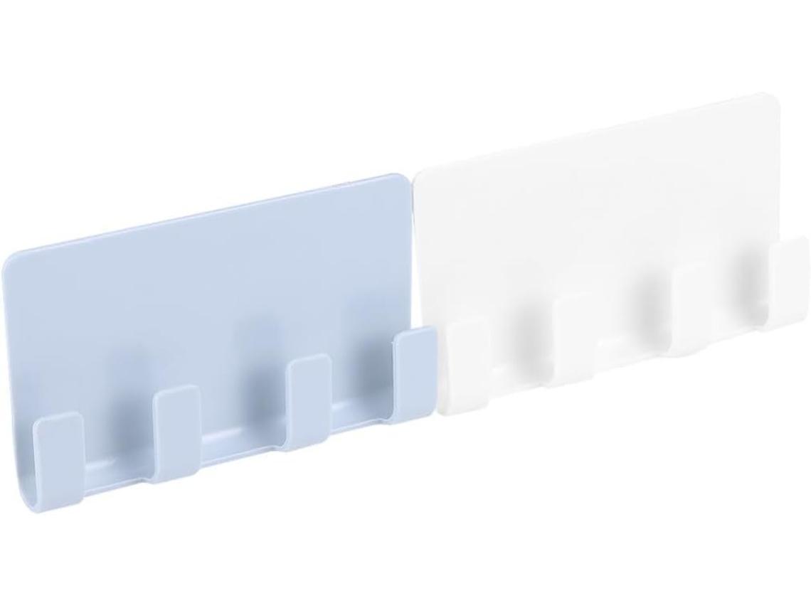 Suporte De Parede Para Celular E Tablet Em 2 Peças, Compatível Com Adesivos, Plástico E Prateleiras.