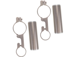 Extensor De Guidão Multifuncional Em Liga De Alumínio, 2 Peças.