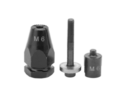 Cabeça de pistola pneumática para pistola rebite porcas pull setter pistola pneumática rebite porcas (pino de fixação m6 hexagonal)