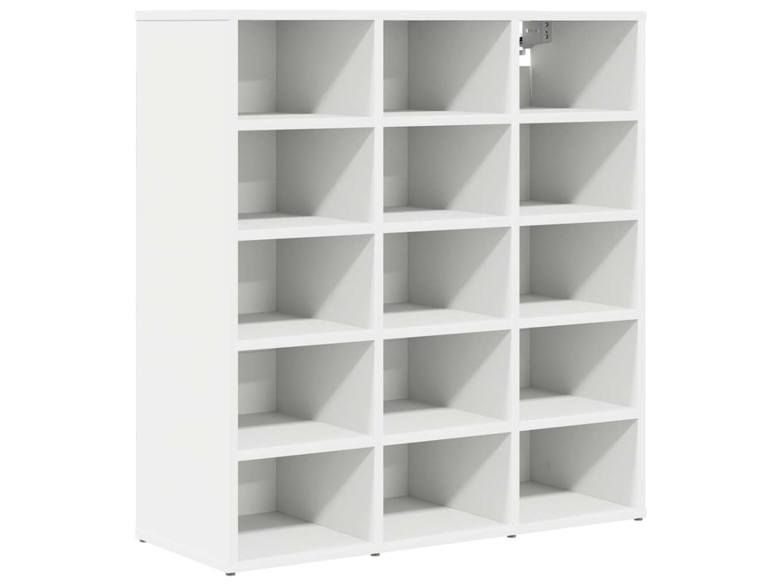 Sapateira | Armário De Sapatos Com Prateleira Branco 77,5 X 30 X 83,5 Cm