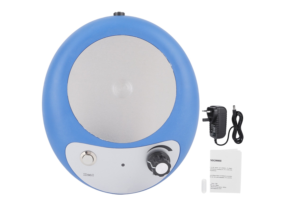 Agitador Eletromagnético Portátil Ms2000h 2l Mini Sem Aquecimento