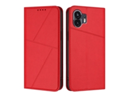 Capa De Celular Flip Fosca Com Ímã Resistente Para Nothing Phone 2
