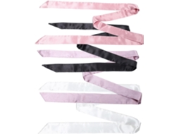 Conjunto De 4 Cintos De Substituição Para Roupão Feminino Em Chiffon Macio, Cores Pastel.