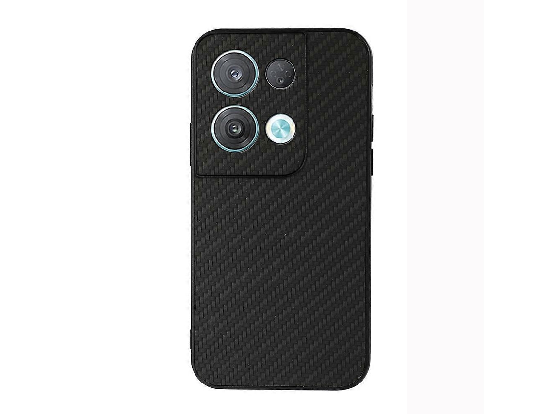 Capa Protetora Resistente A Impactos Com Textura De Fibra De Carbono Para Oppo No8