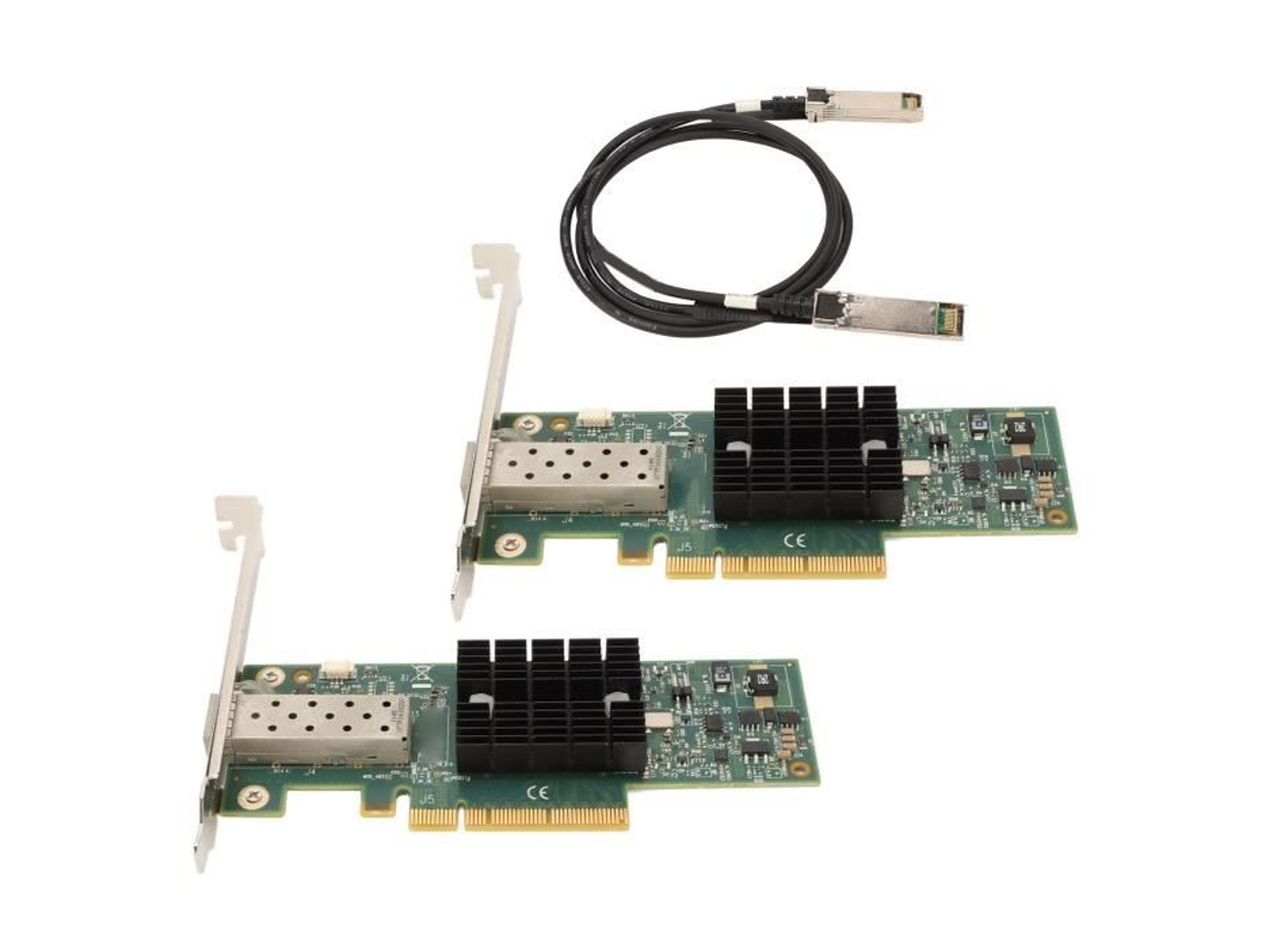 Placa de Rede HURRISE 10Gb Sfp Pcie Adaptador para Pc